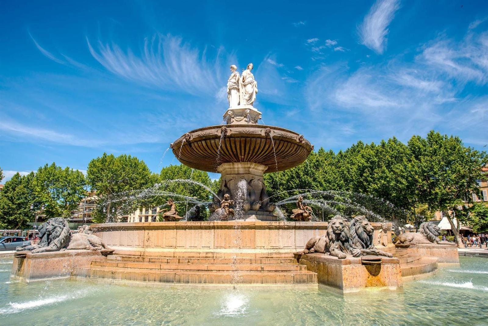 Apartamento Le Précieux terrasse et parking privé Aix-en-Provence Exterior foto