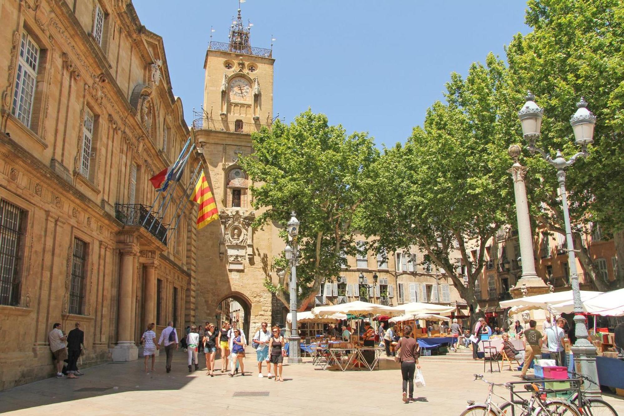 Apartamento Le Précieux terrasse et parking privé Aix-en-Provence Exterior foto